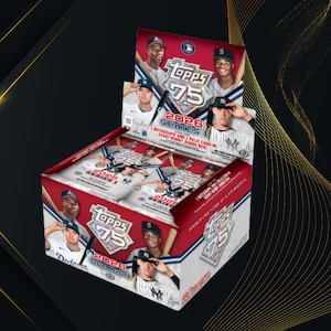 US産　75周年記念 【予約商品】2026 Topps Baseball Series 1 Hobby Jumbo Box｜