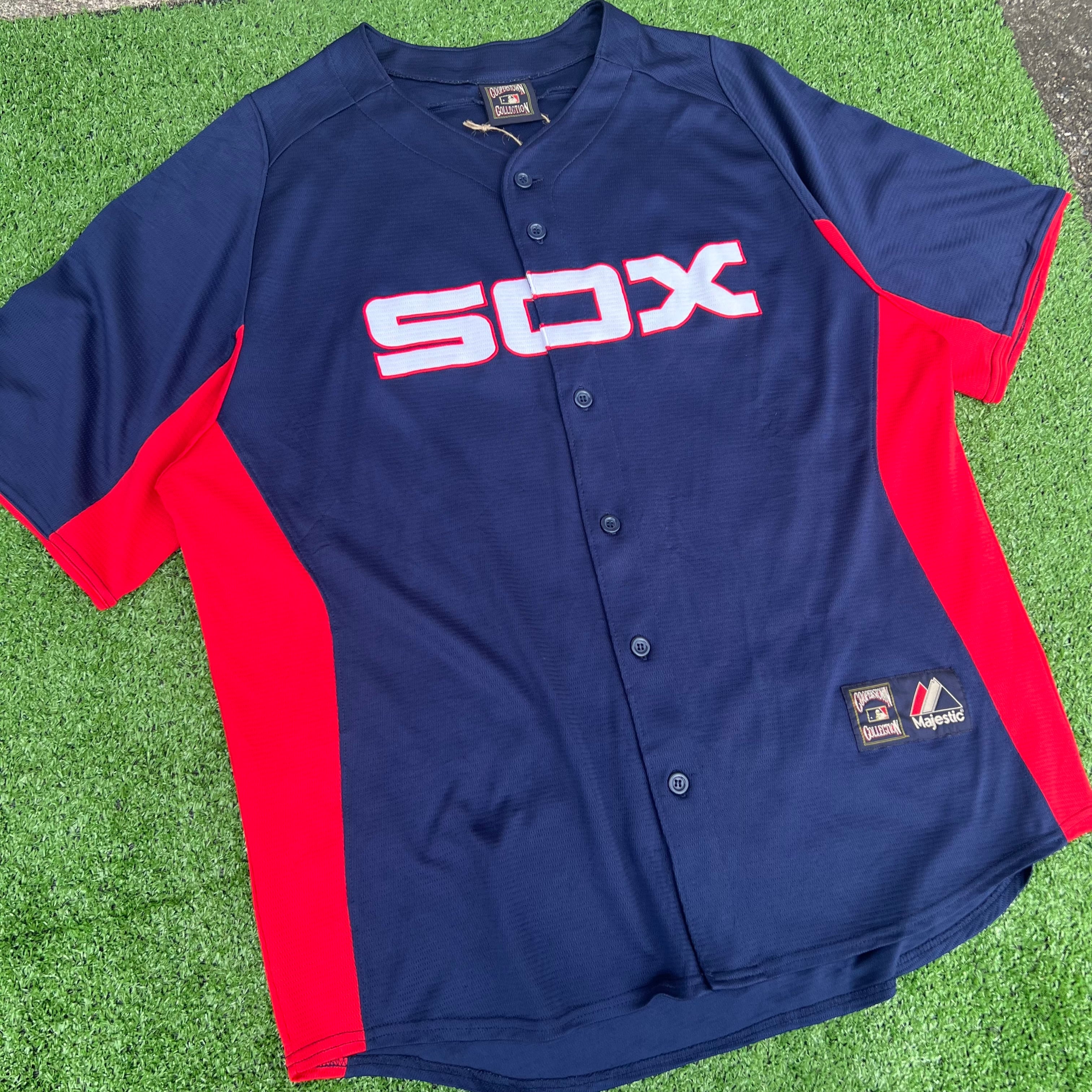 MLB 00s シカゴ・ホワイトソックス カールトン・フィスク ユニフォーム
