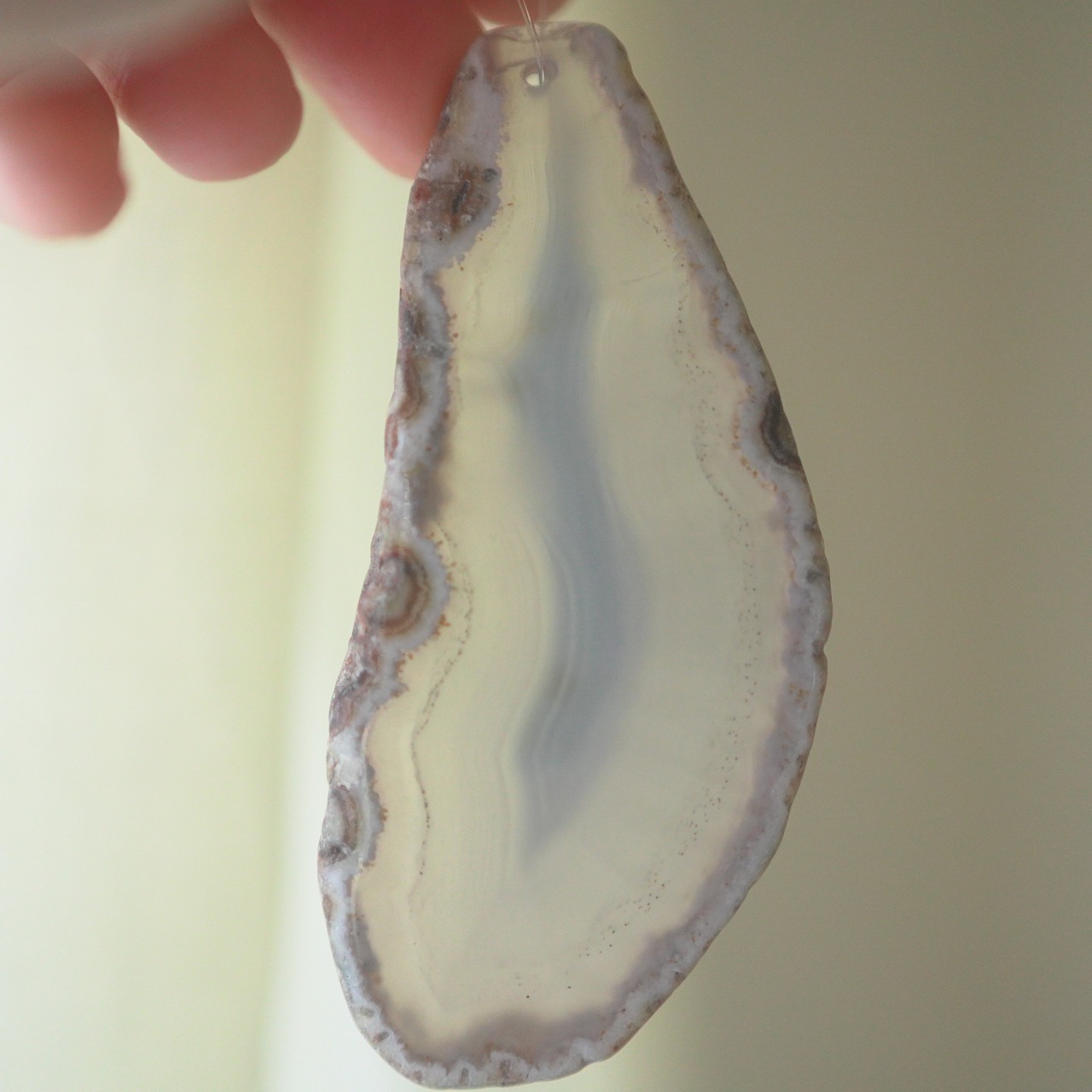 Clear Soda 05 - アゲートヒーリングチャイム / Agate Sun Catcher Wind Chime 957