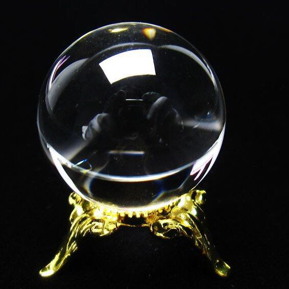 水晶 丸玉 ブラジル産 24mm 一点物 141-6451