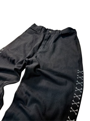Crossbone Cutoff Pants