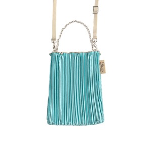 カラフルプリーツ２WAYミニショルダー＆チャーム Ｓ（ＤＳＰ－８９３＋ＤＣＡ－８１７）#167ピーコックグリーン