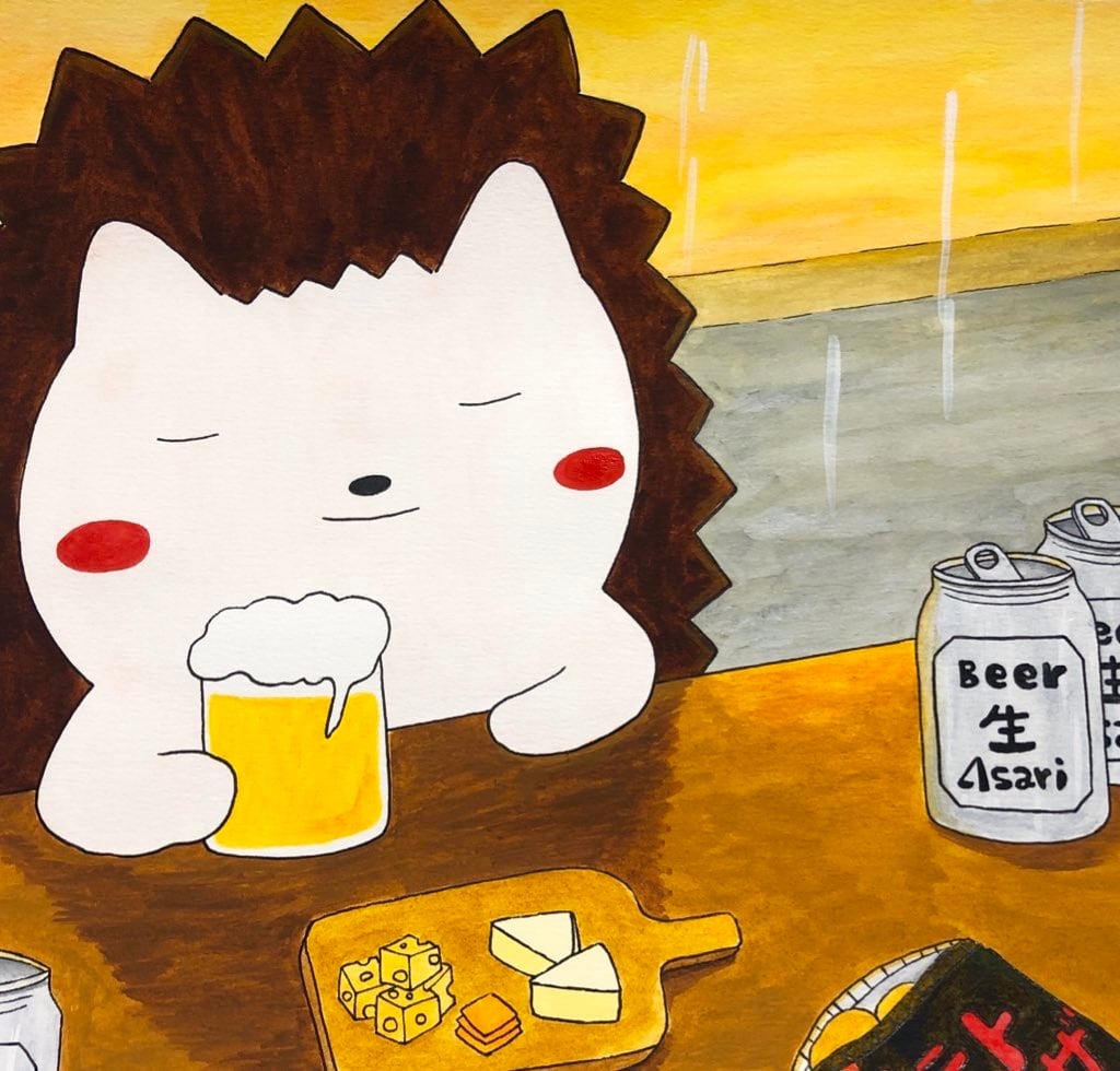 イラスト集】はりねずみのつくね | おおはらつかさのおみせ