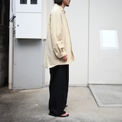 Nonnotte / Calm Oversized Open Collar Shirt