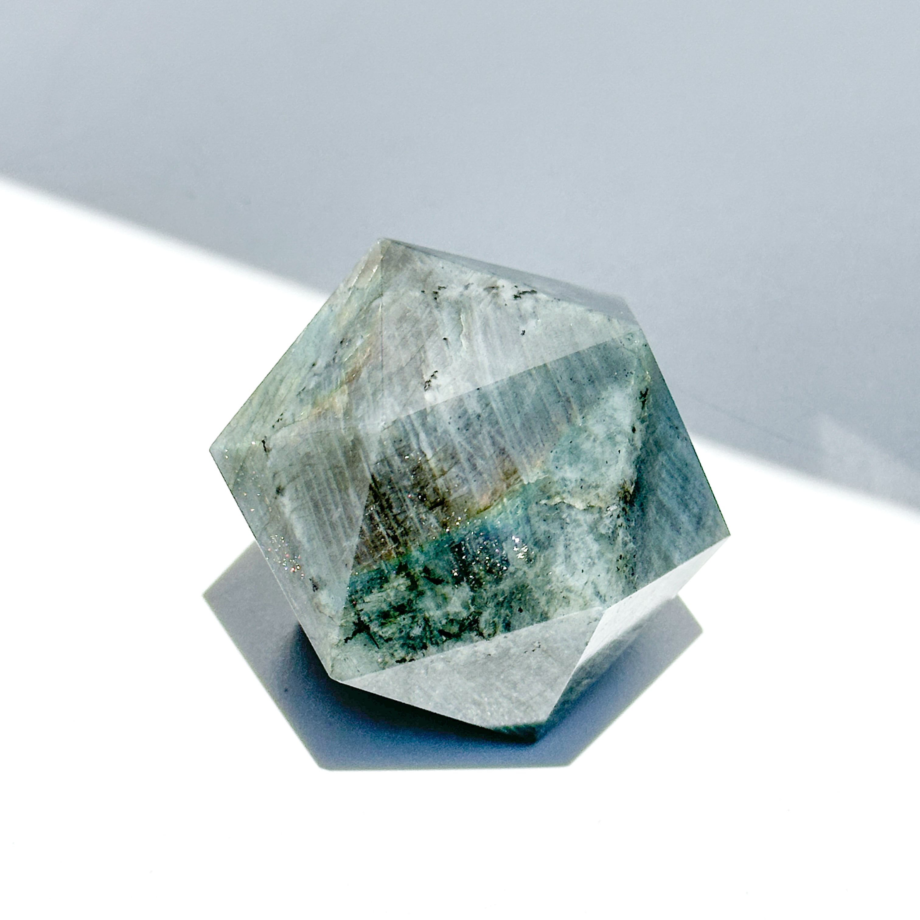 ラブラドライト 正二十面体 13◇ Labradorite ◇天然石・鉱物・パワーストーン・インテリア