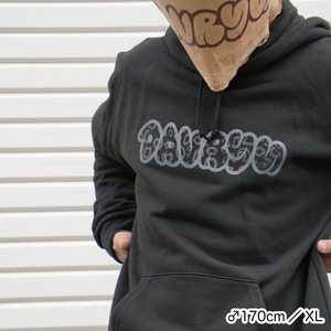 davryu leopard BBB HOODIE [ブラック]