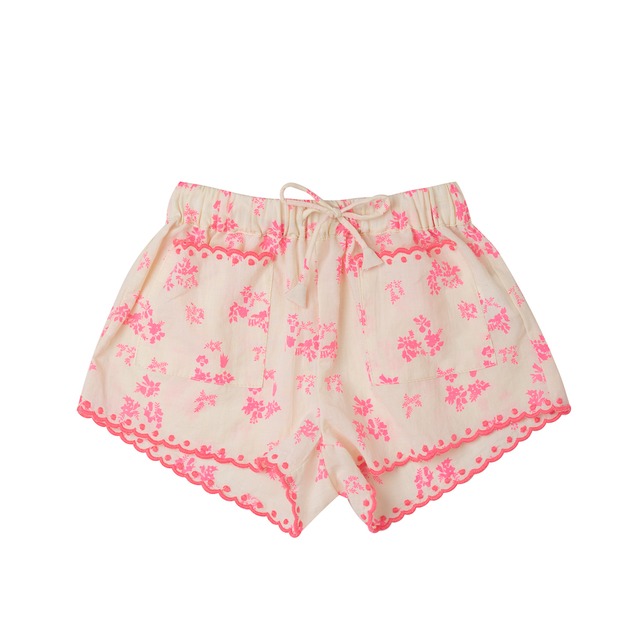 Last1！2-3y【KIDSAGOGO】Mallory Short Petit petit vivid pink