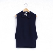 MAISON CARRÉE CASHMERE VEST "NAVY"