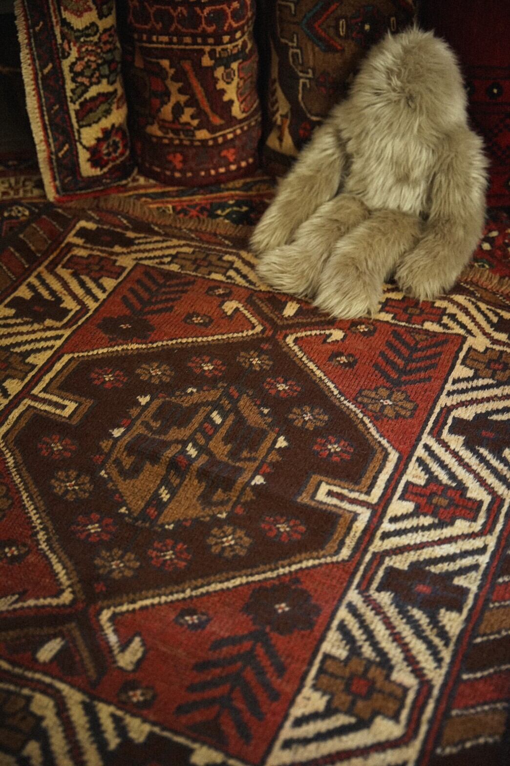 375-Vintage Baluch rug