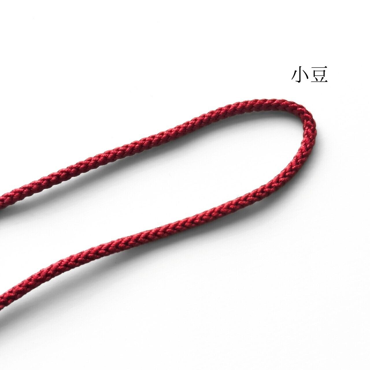 三線用胴巻き（ティーガ）カラフル刺繍 黒 江戸紐付き さんしん | まる