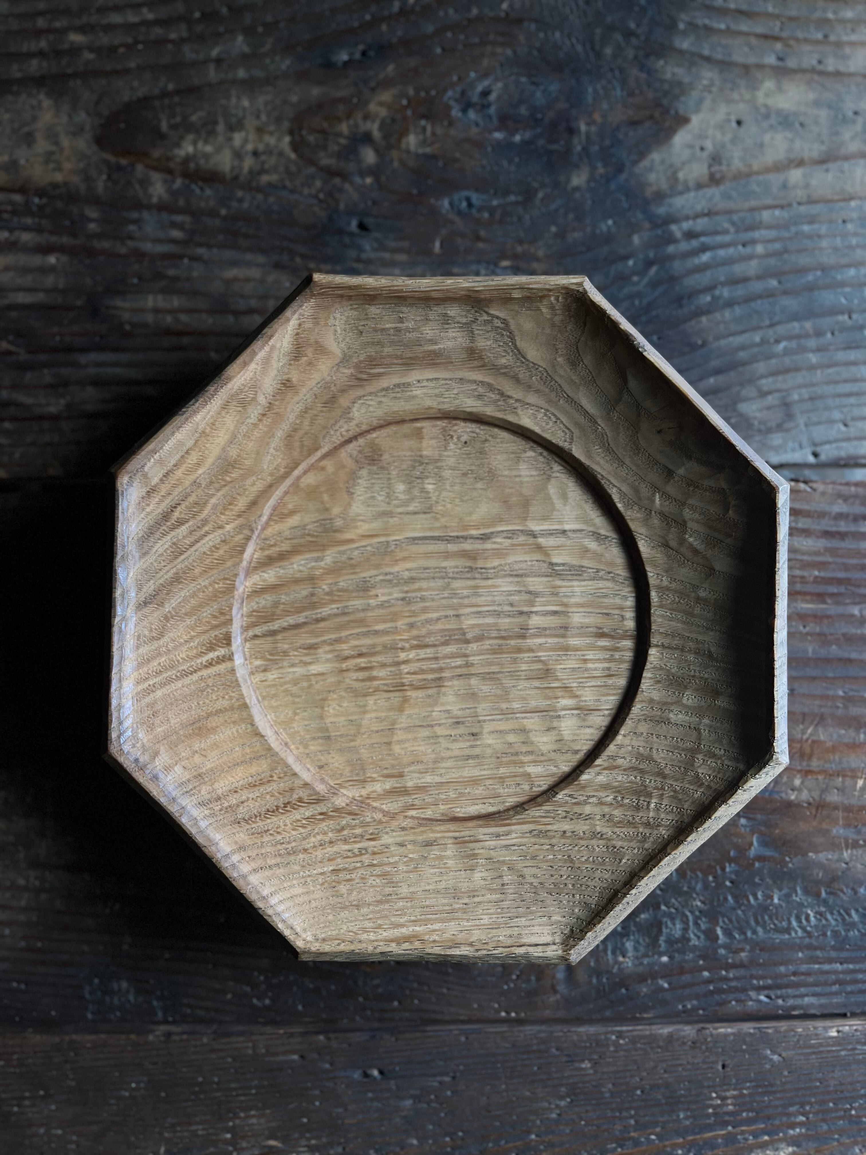 入手困難【未使用】添野順さん 木製 八角形 オクトナゴル プレート 添野順 オクトゴナル Jun Soeno octagonal plate【4】 | STARDUST