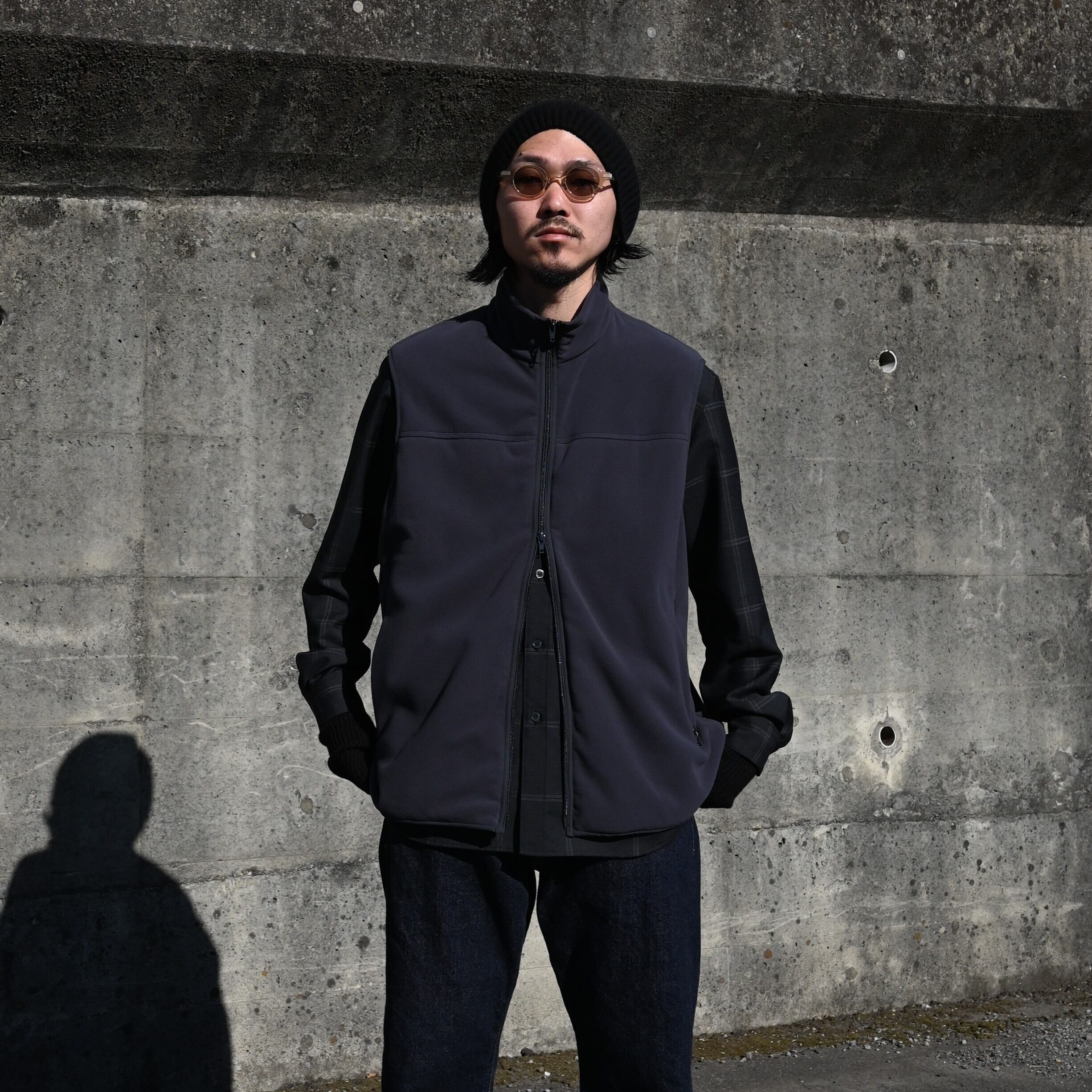 THE DAY / WIND ZONE FLEECE VEST | GANKO