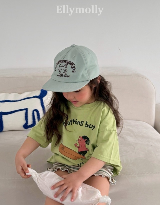 【予約】ellymolly / マルボールキャップ