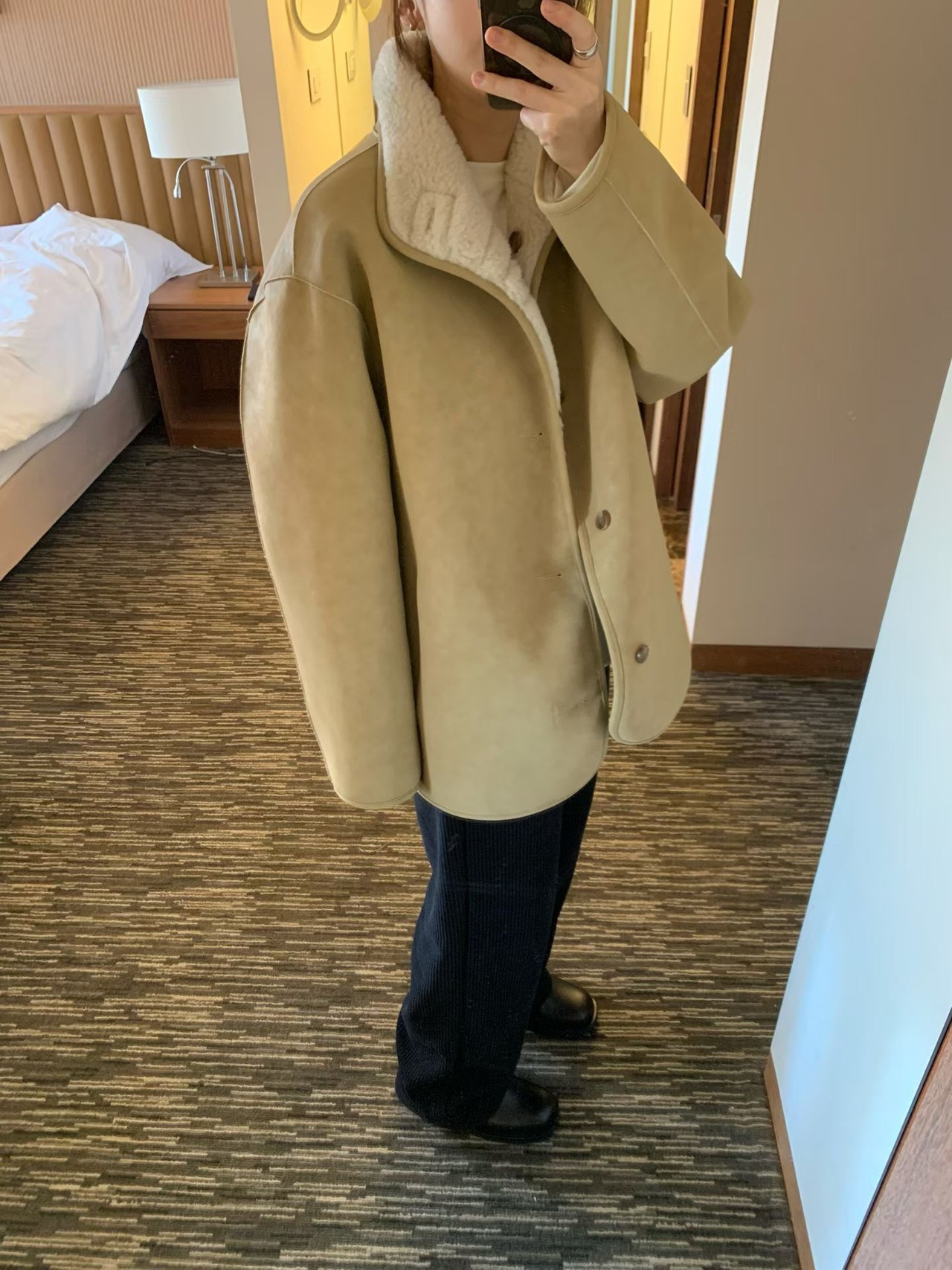 (予約) fl lanel / Shearling mustang 1color