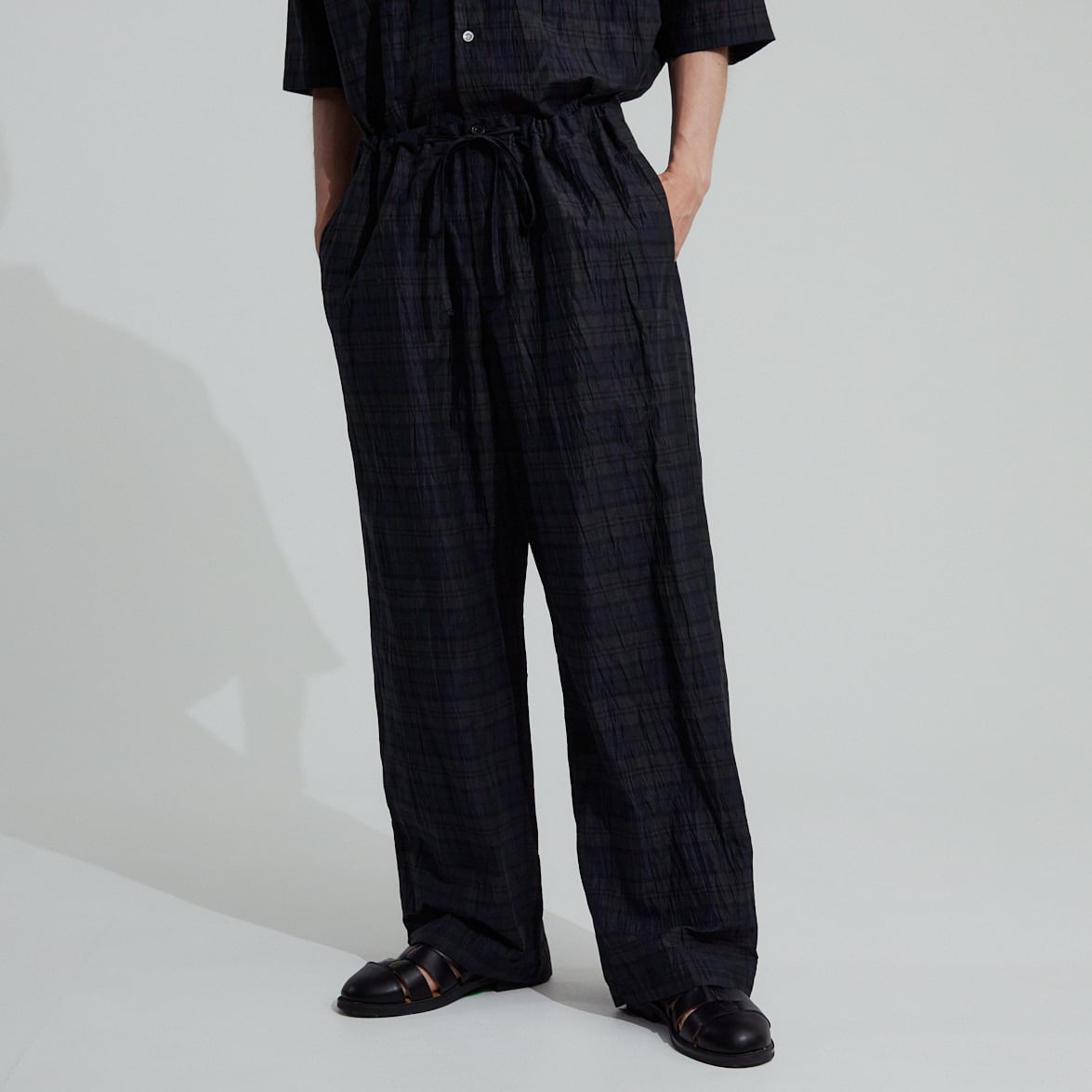 LI/C/PE WASHER LOUNGE PT / ブラックウォッチワッシャーラウンジ
