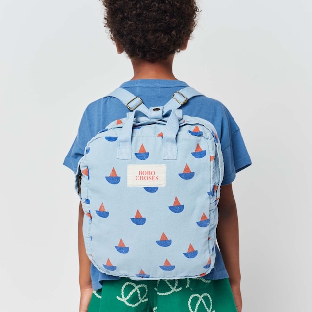 «即納» BOBO CHOSES sail boat school bag