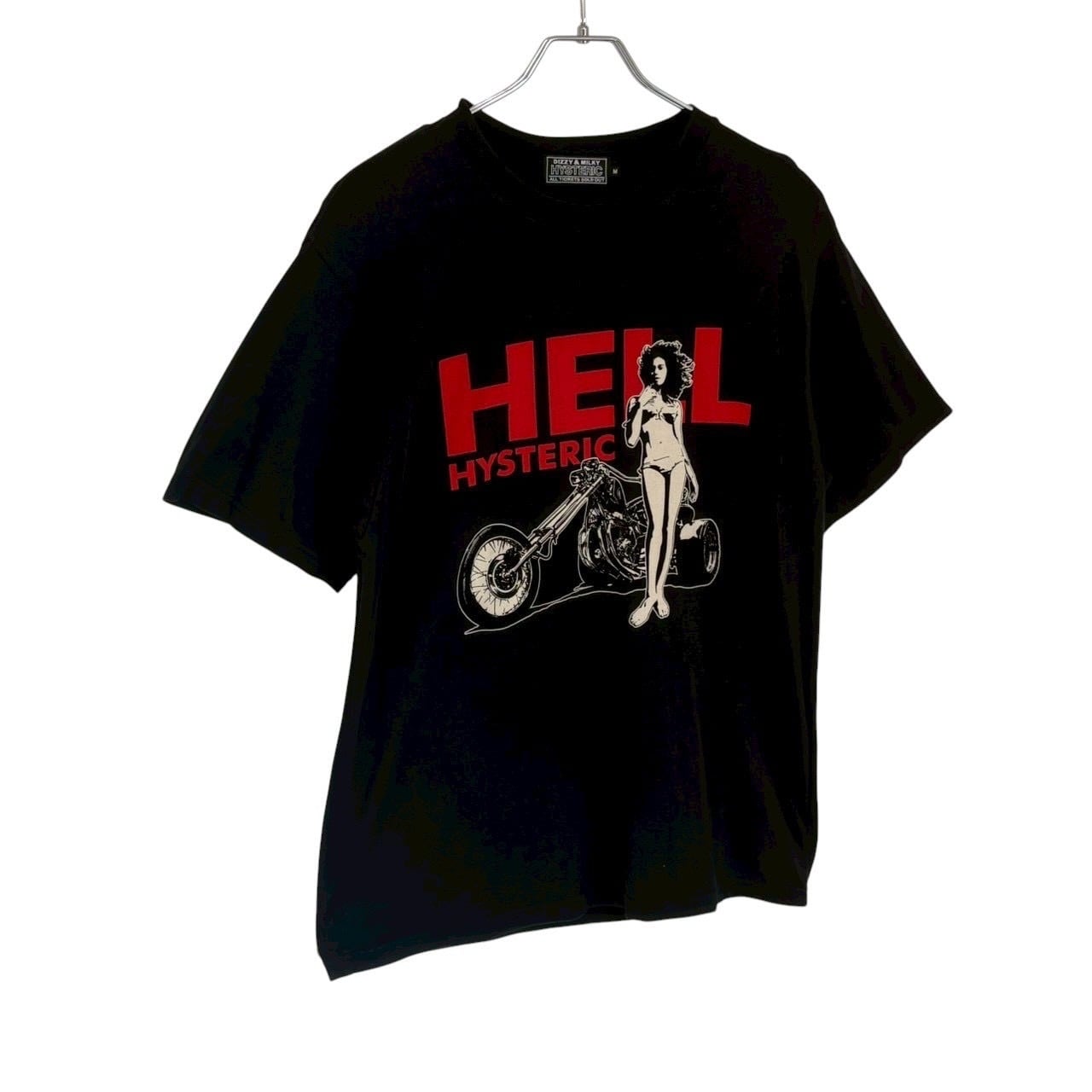 【nana@古着格安セール】HYSTERIC GLAMOUR 　Tシャツ HYSTERIC GLAMOUR ヒステリックグラマー Tシャツ M センターロゴ