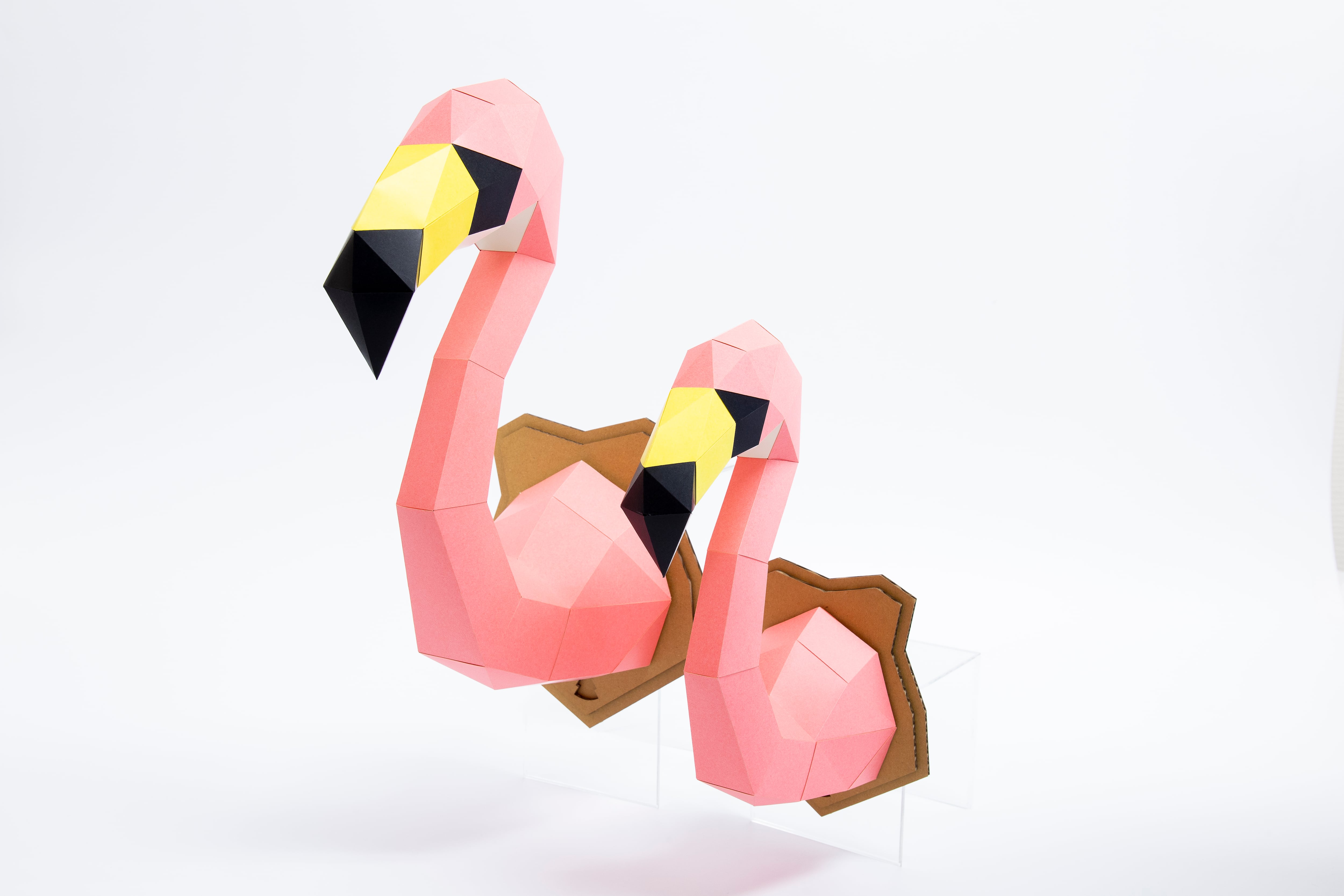 KAKUKAKU WALL / L / FLAMINGO | bog craft official store