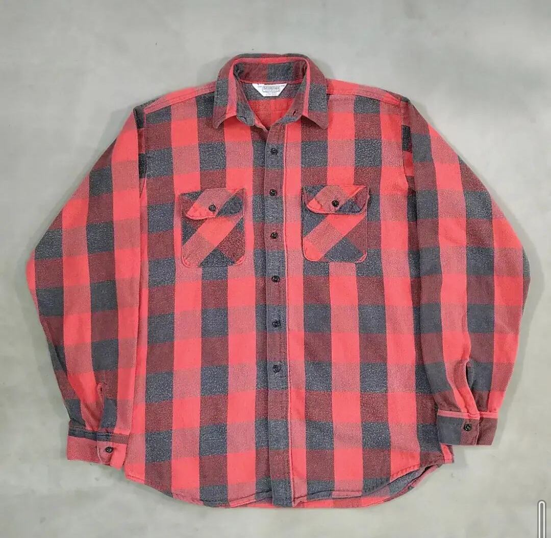 80s five brother heavy flannel shirt 小岩店 | What'z up