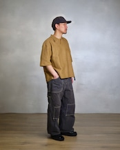 MAYKAM - LINENCROSS BIG SKIPPER POLO : beige