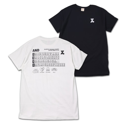 SIZE CHART Tshirts