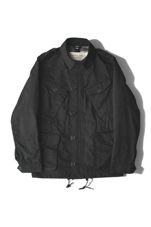00's~ "BURBERRY BRIT" Polyester Field Jacket — British Army Sampling