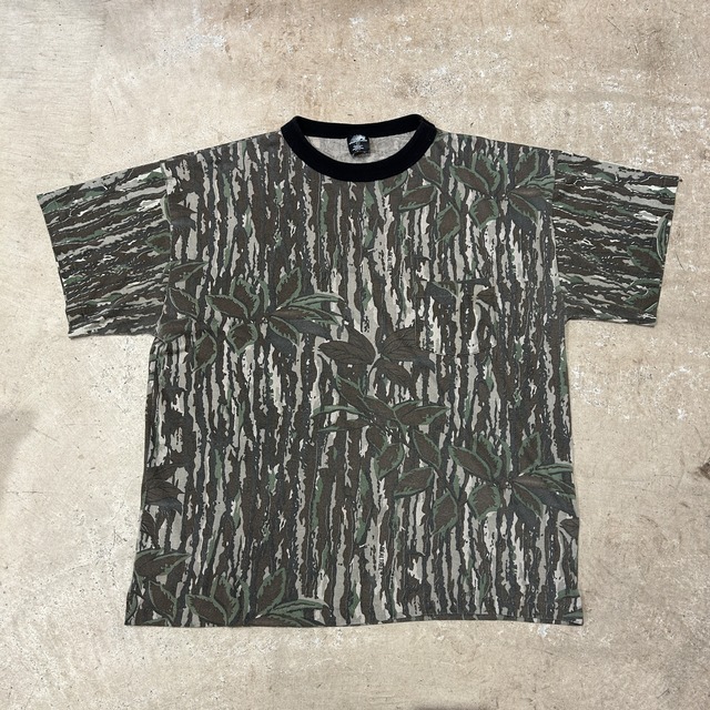 1990s REALTREE POCKET T-SHIRT USA