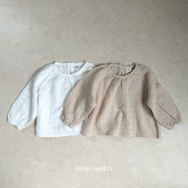 【予約/おまとめ割】mimi market / naglan blouse