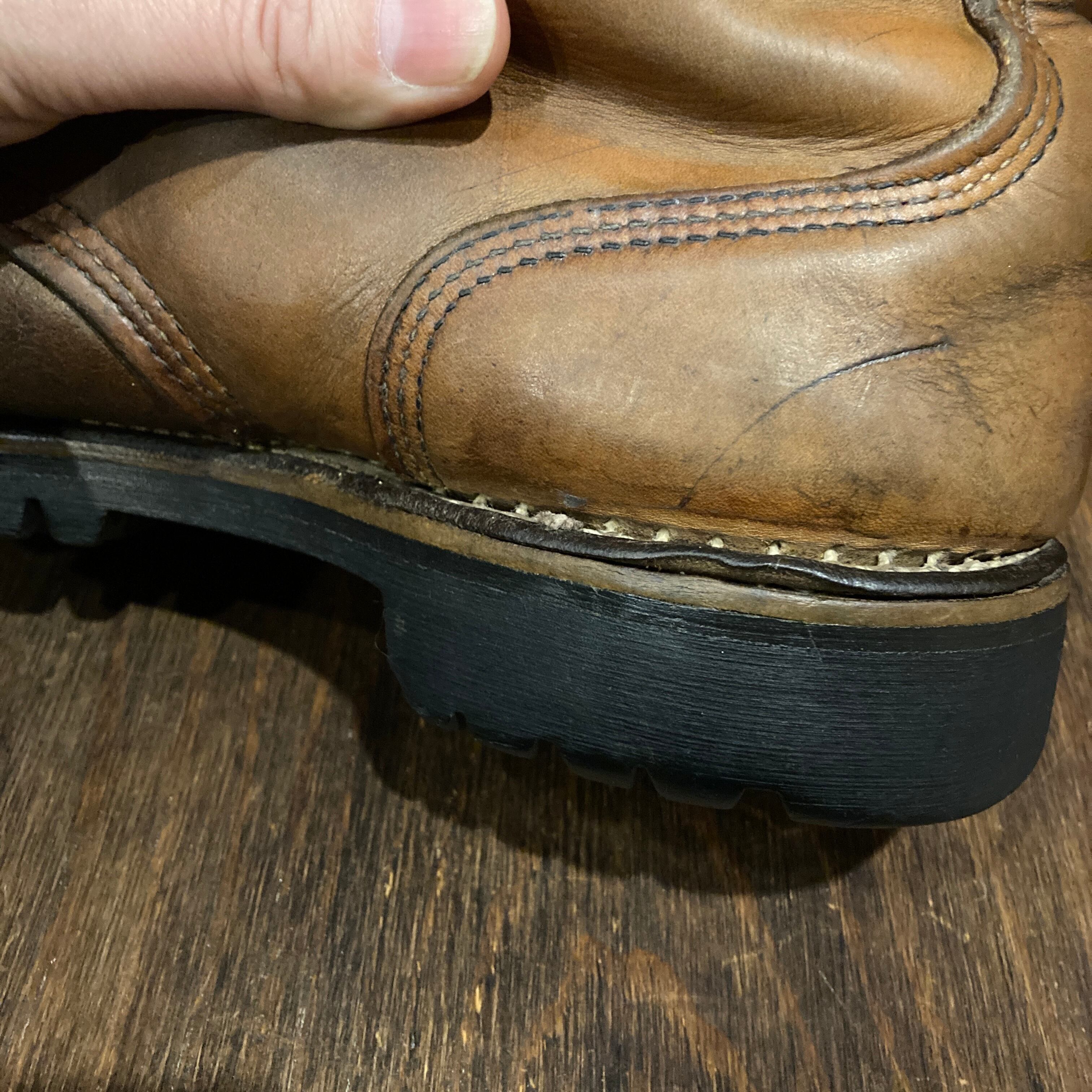 RED WING 855 ワークブーツ 80年代 四角犬タグ USA表記 サイズ10
