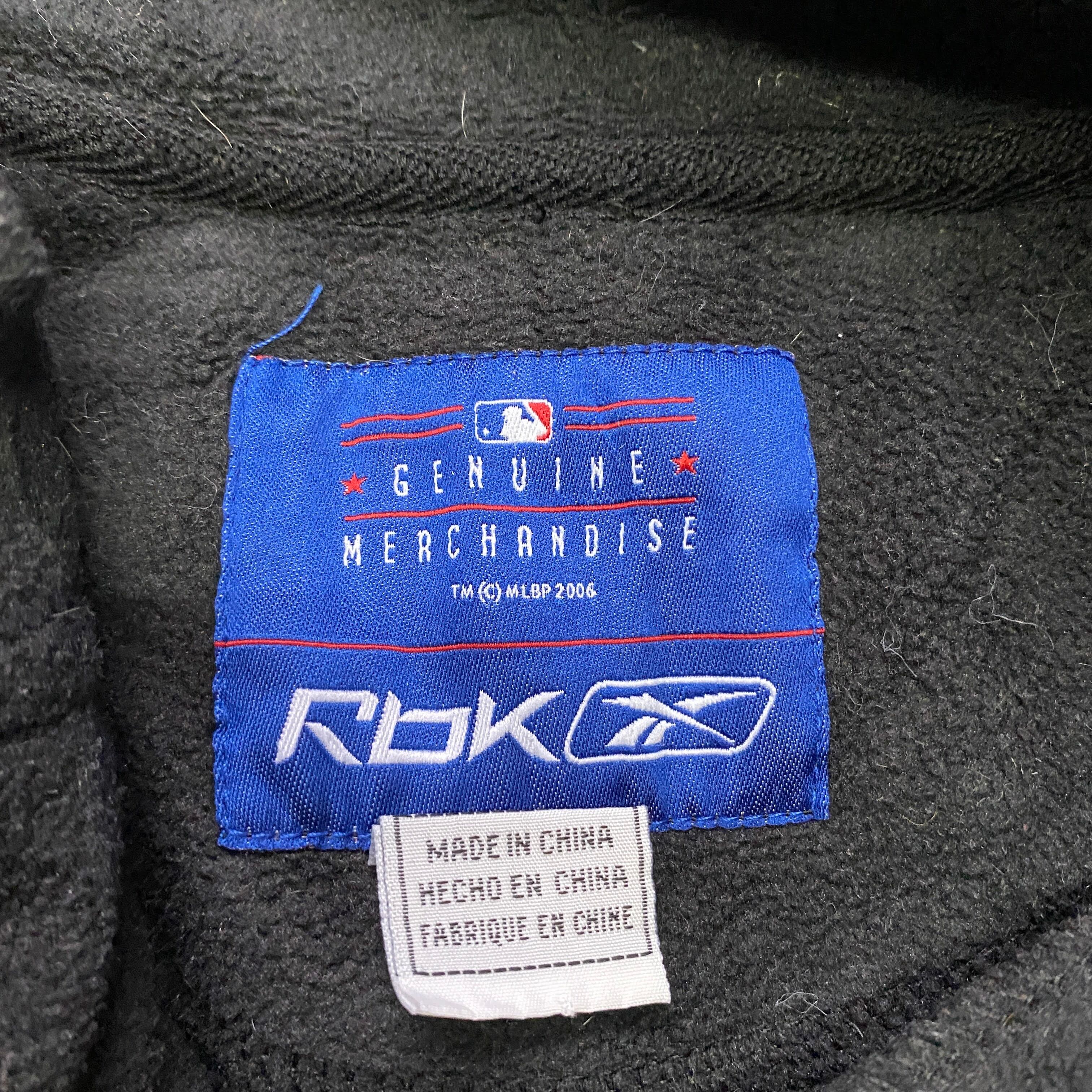 MLB サンフランシスコ・ジャイアンツ チームロゴ刺繍 ハーフジップ