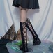 ✞ スタンダードダークソックス レトロ タイツ ストッキング ✞ゴスロリ SM ミリ 甘ロリ クラロリ 和ロリ エレガント 黒ロリ 姫ロリ 華ロリ BB-BB20512996129