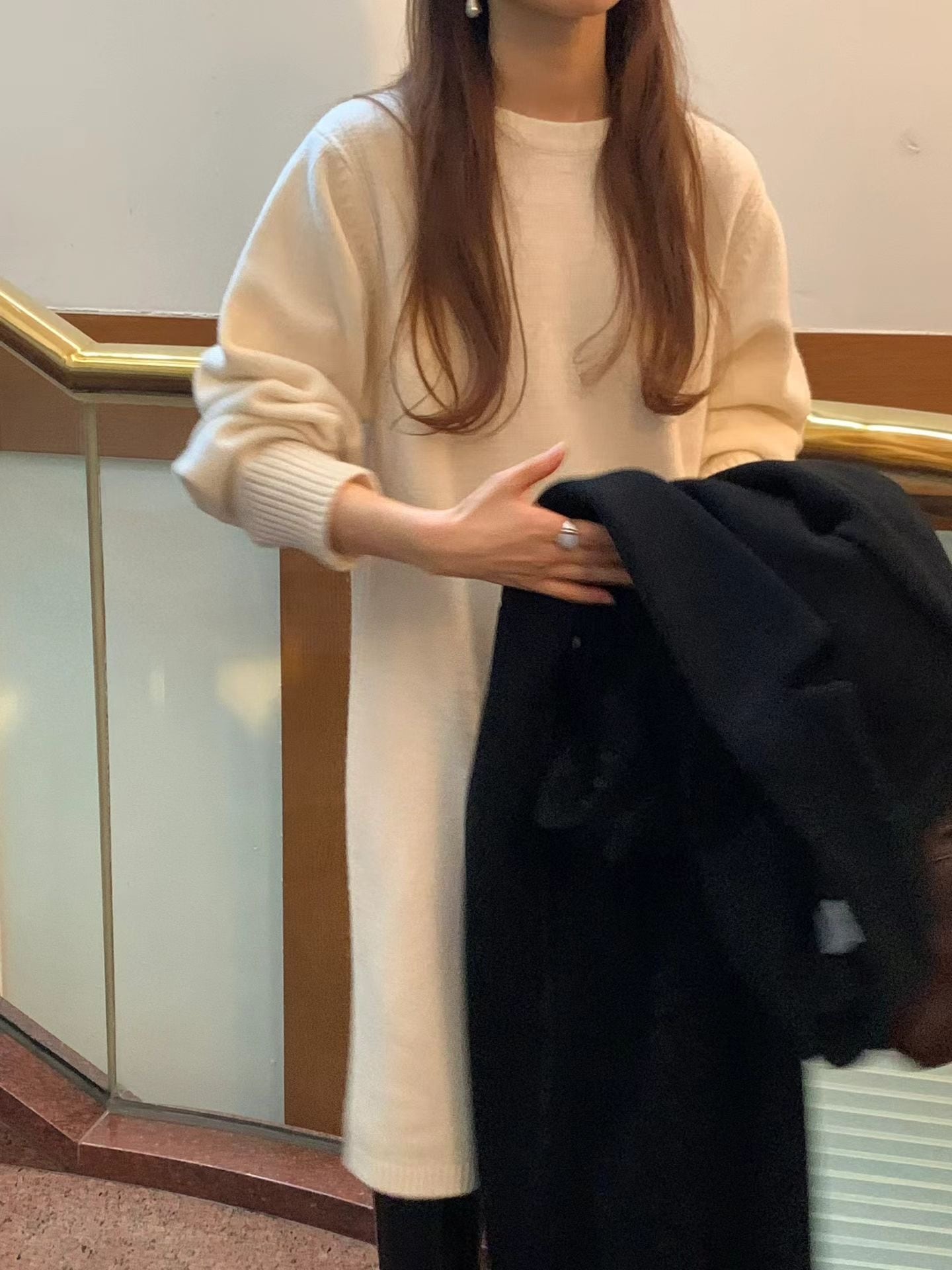 ounce volume sleeve knit ops