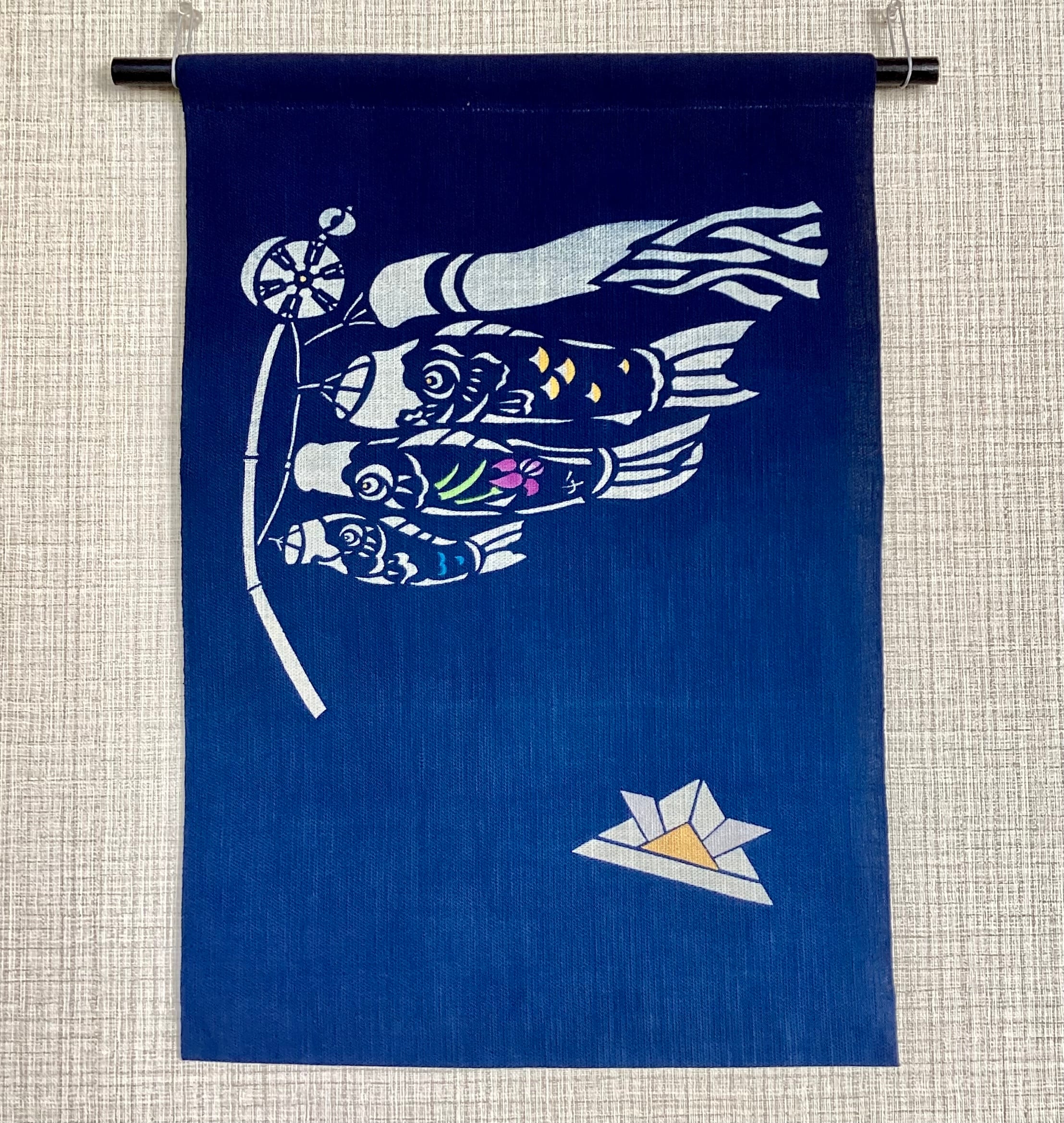藍染め端午の節句「鯉のぼり」 | 染・空・間 CEDAR HOUSE湘南