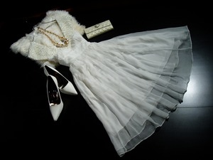 ★9号☆中国シルク100%☆シックでゴージャスなワンピ(OPN8054)