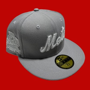 New York Mets 40th Anniversary New Era 59Fifty Fitted / Gray (Gray Brim)