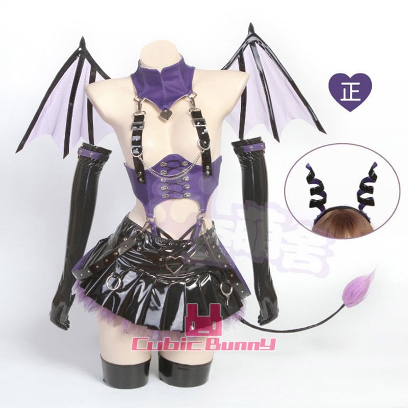 歪萌舎 サキュバス コスプレ衣装 ボンデージサキュバスラビット （歪萌舎 | CubicBunny
