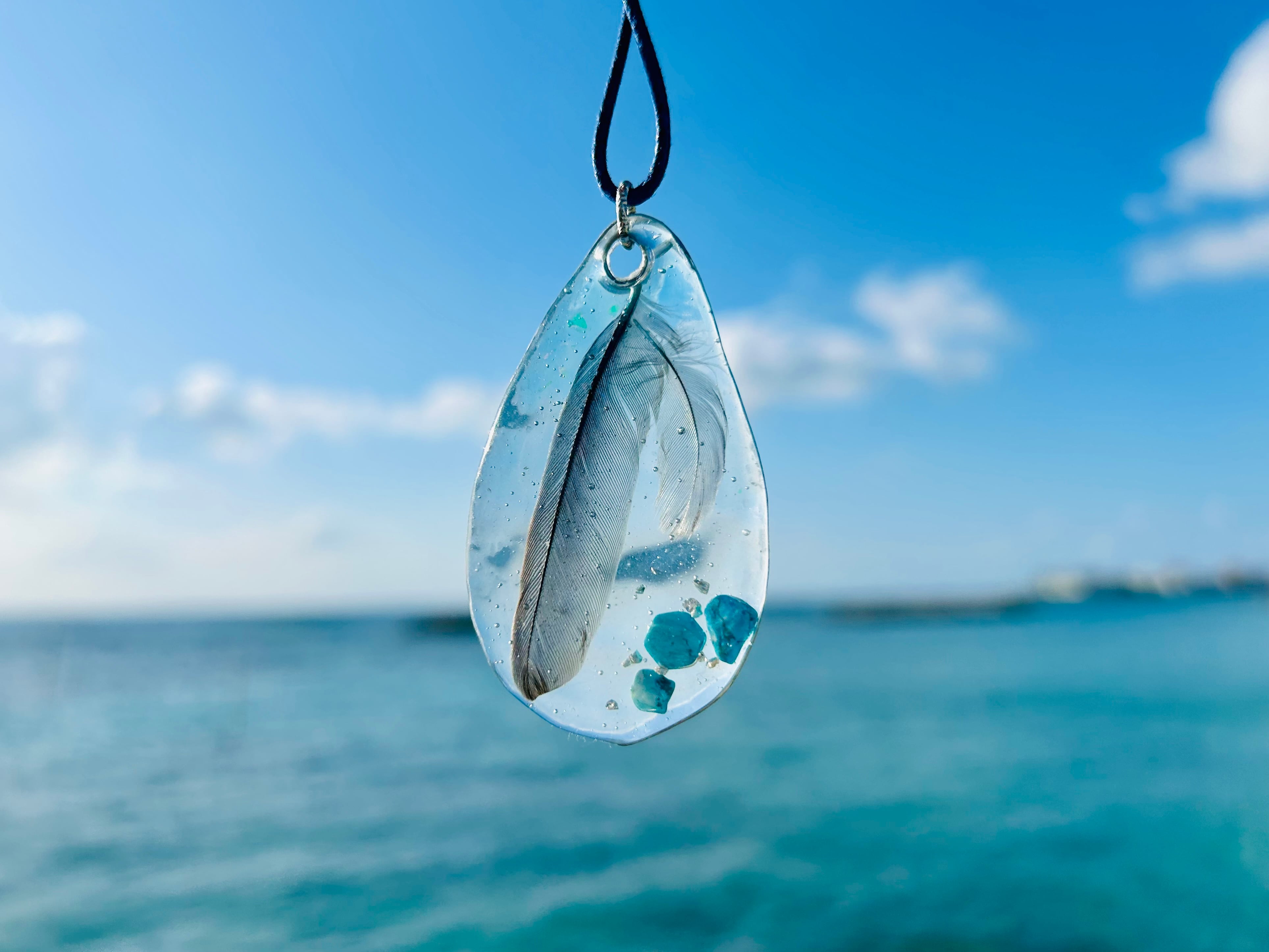 ラブラドライト ムーンストーン マクラメネックレス | Pay ID