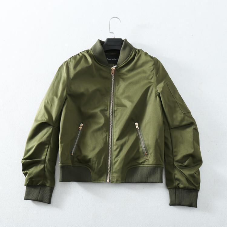 Ma 1 レディース アウター ｍa 1 ジャケット ミリタリージャケット レディース Ma 1 厚手 ジャンバーレディース 黒 ワインレッド カーキ ネイビー 全5色 秋 新作 Ma 1 薄手 は別で出品中 P1562 P1563 Kirari きらり