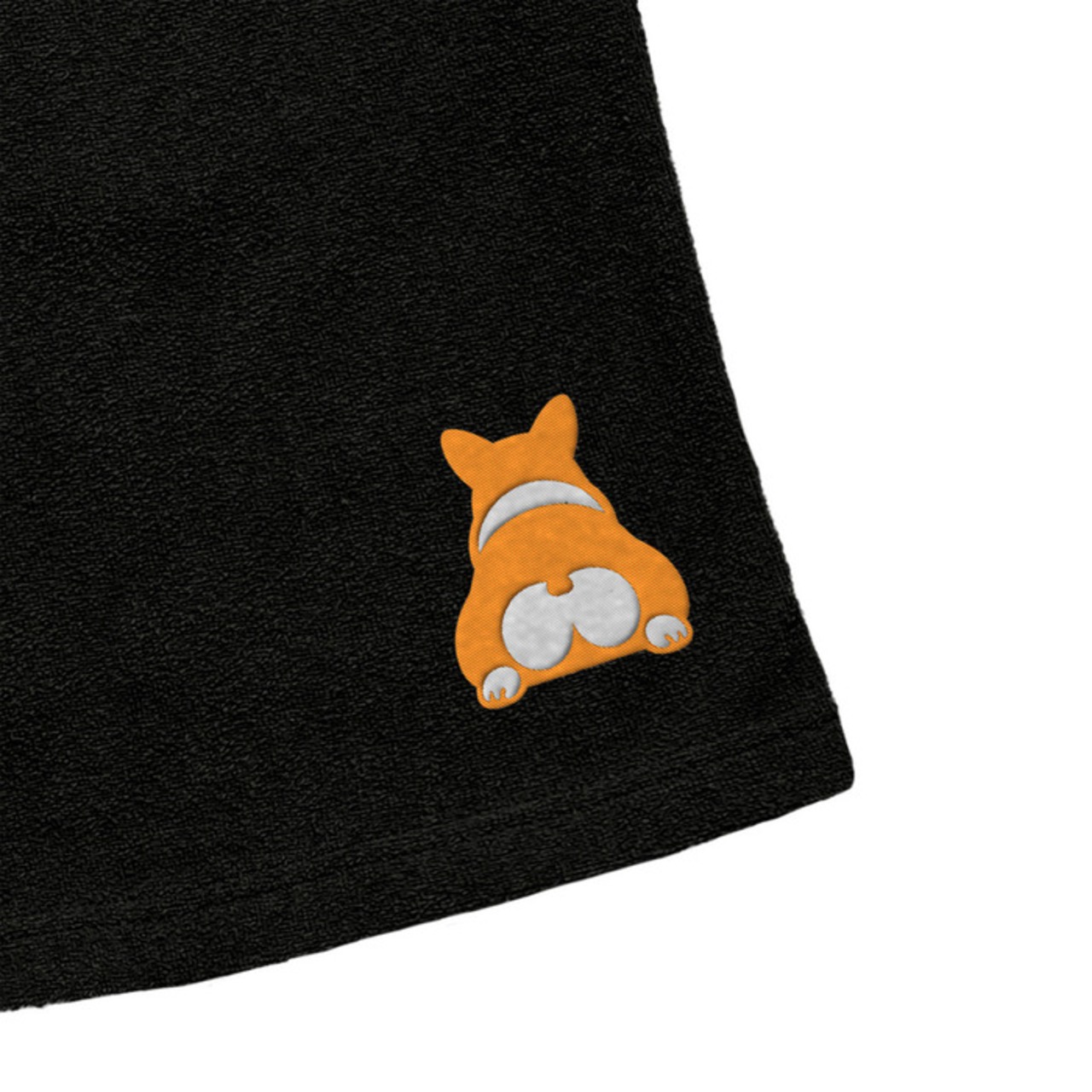 FLUFFY BUM Relax Pile Shorts -Black-　[B0015]