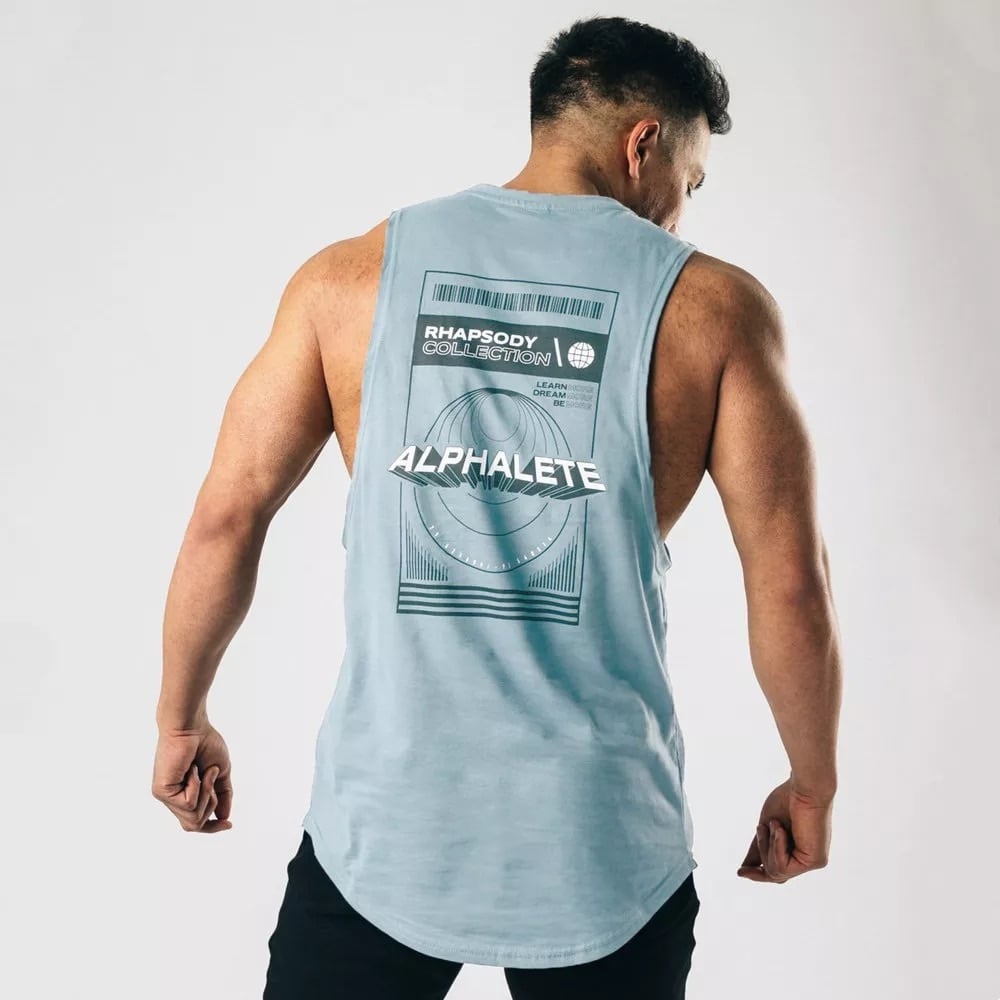 ALPHALETE】GYM ノースリーブ/タンクトップ/トレーニング/ウェア ALPHALETE】GYM ノースリーブ/タンクトップ/トレーニング/ウェア
