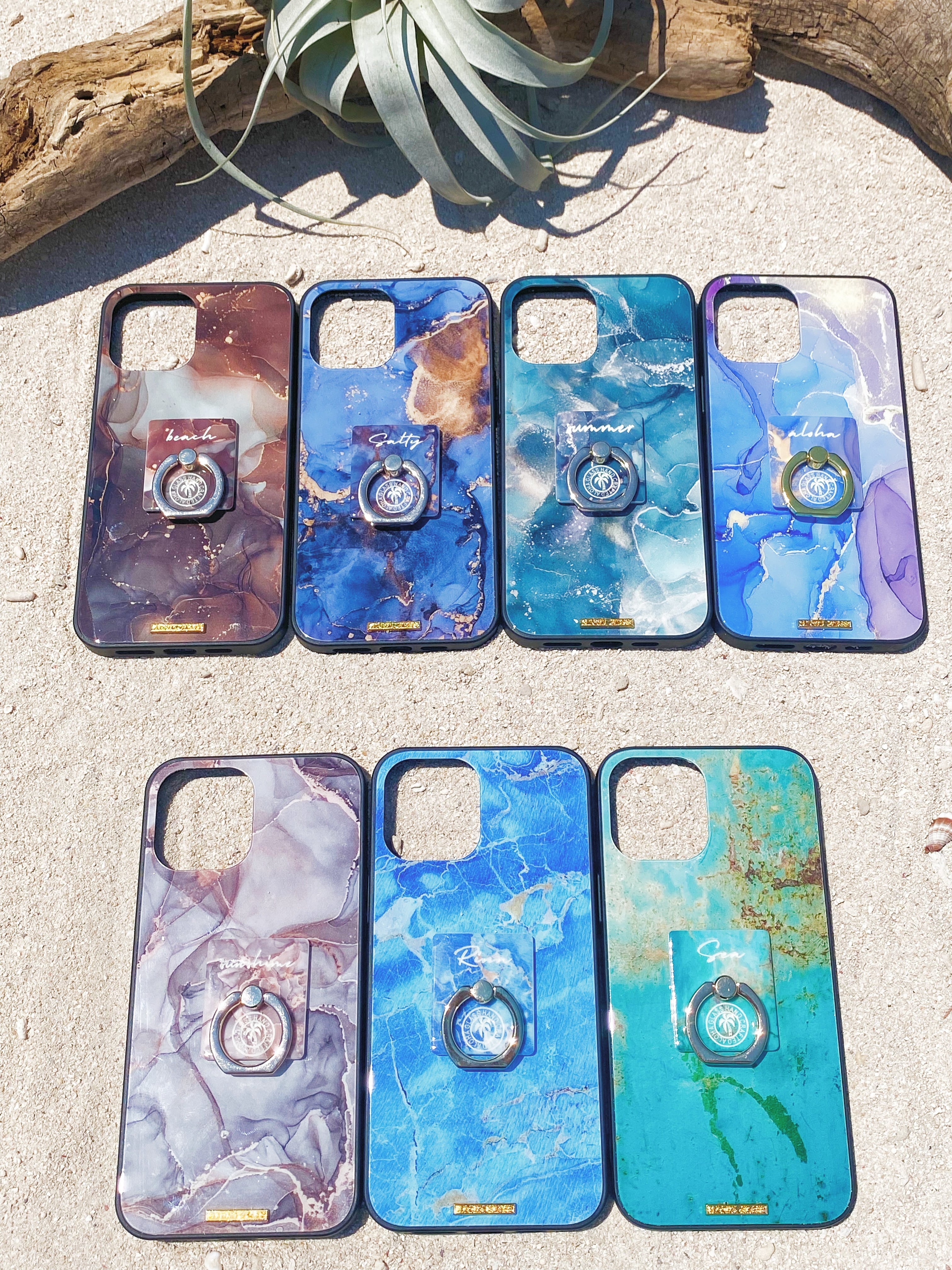 10★ブィンテージ★ガラス ケース★タバコ入れ★エンボス★気泡★ゆらゆら 波★ 10☆ブィンテージ☆ガラス ケース☆タバコ入れ☆エンボス☆気泡