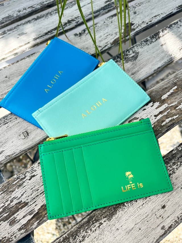 ★anniversaryモデル★ LIFEis ALOHA mini compact wallet  ￥17,800(￥19,580)