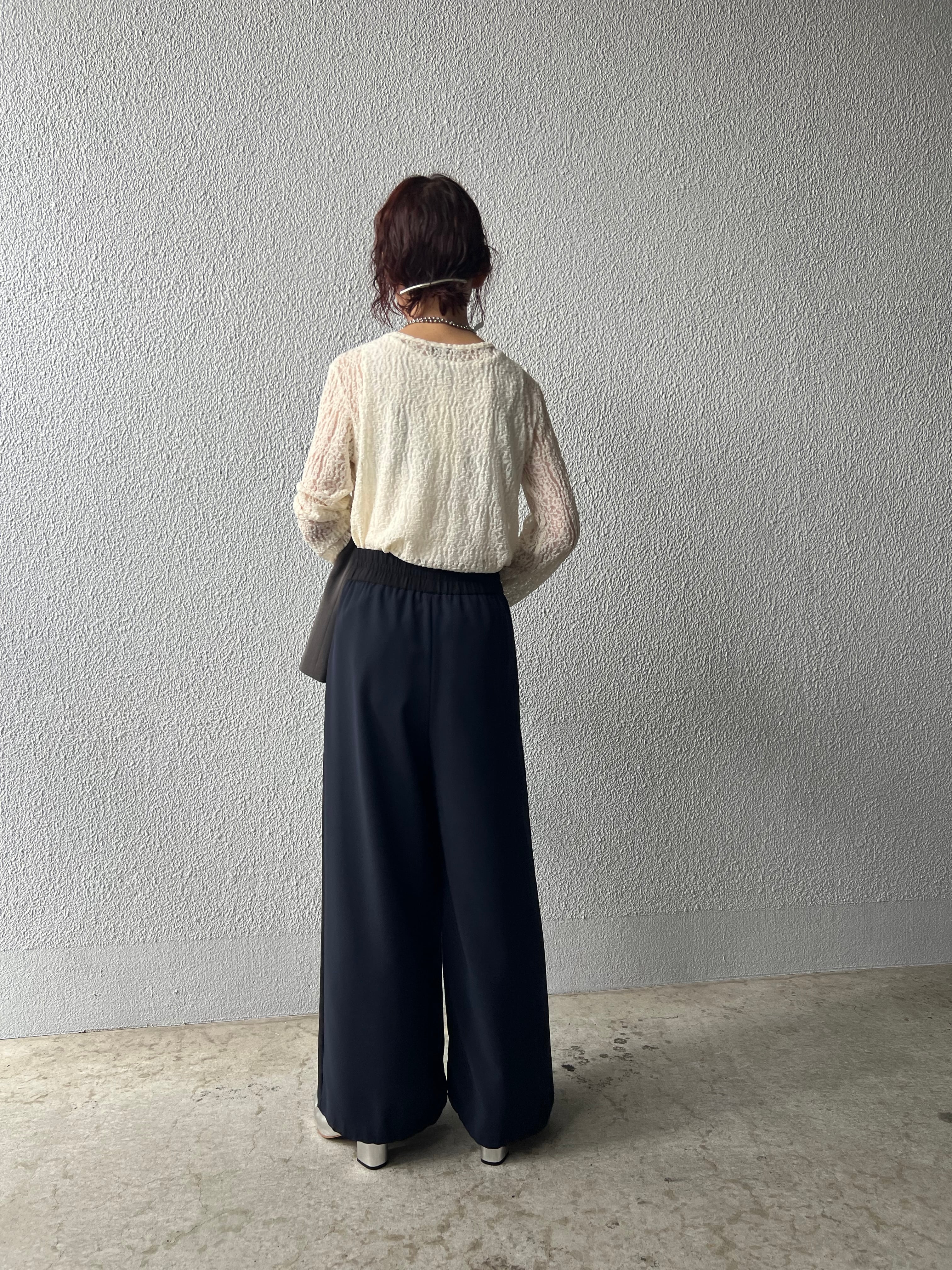 【PASSIONE】配色ライン2wayイージーパンツ 526622