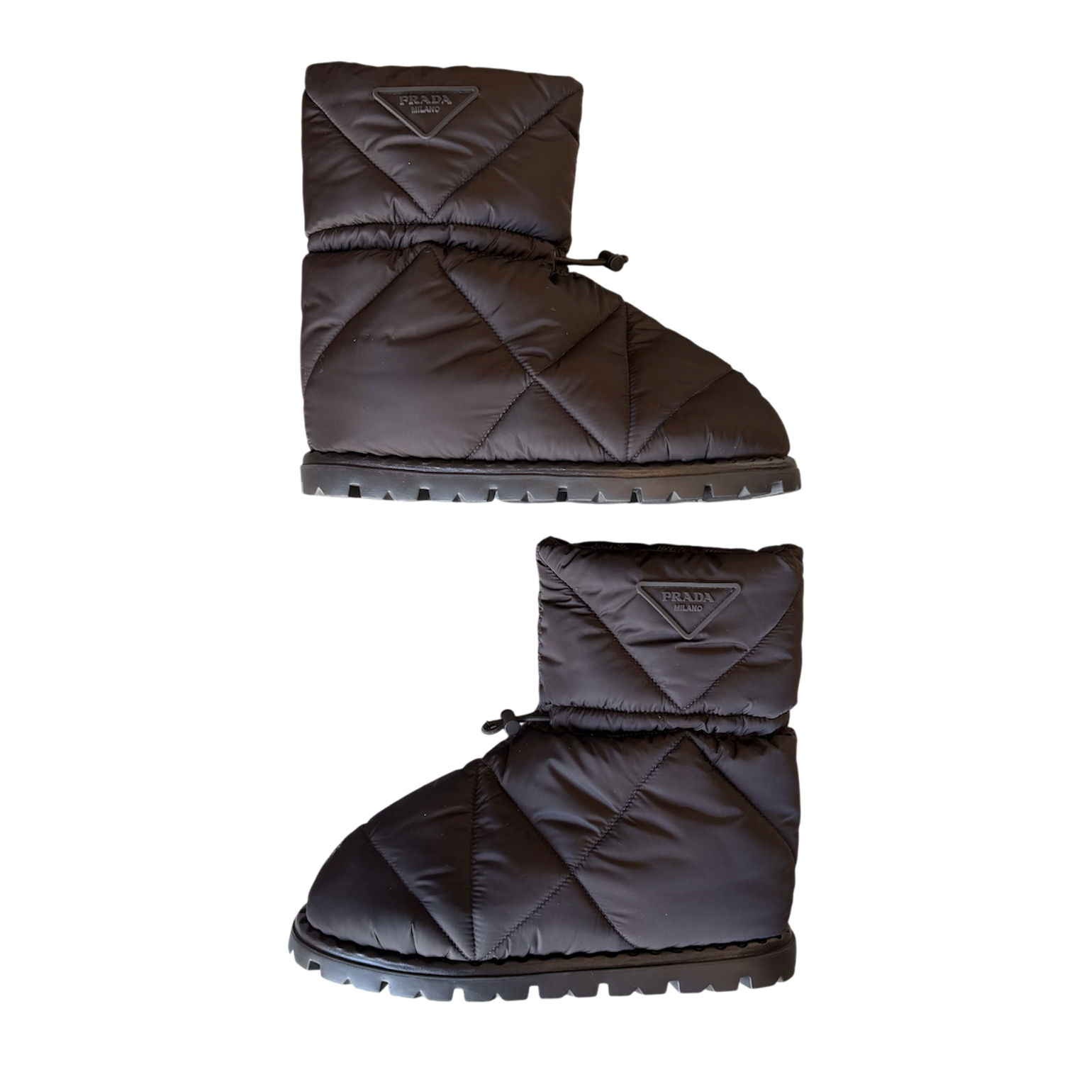 PRADA Quilted Re-nylon Boots