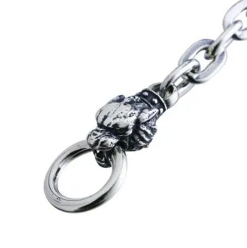 アクセサリー Travis Walker / Custom Hinge Bracelet TRAVIS WALKER】 SABOR TOOTH CHARM OVAL LINK BRACELET(CZ T-BAR