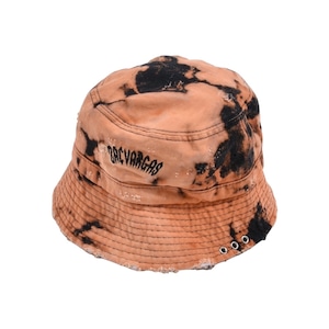 【ZAC VARGAS】 Bucket hat(Black Bleach)