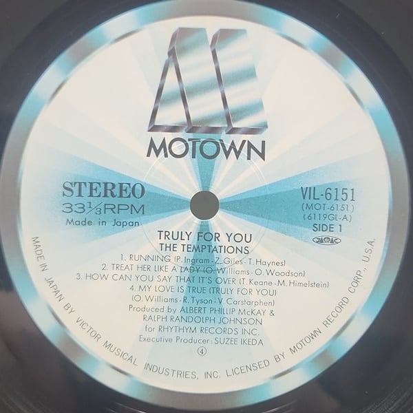 The Temptations / Truly For You [VIL-6151] - 画像3