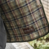 hunting quilting vest khaki