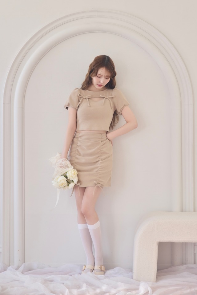 double ribbon setup(beige)