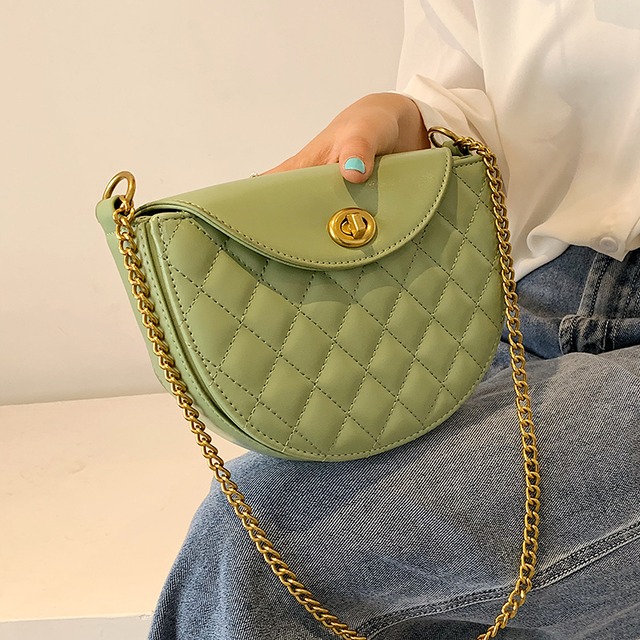 チェーン メッセンジャーバッグ サドルバッグ シートバッグ 手作りハンドバック59558692656